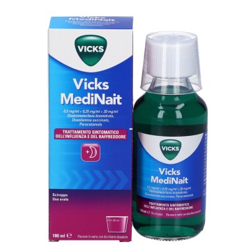 Vicks MediNait Sciroppo 180 ml